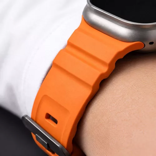 Tech-Protect Szíj Apple Watch szíj 44/45/46/49 mm - Signal Orange