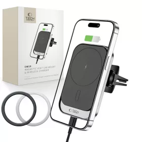   Tech-Protect CW19 15W MagSafe mágneses autós tartó töltővel