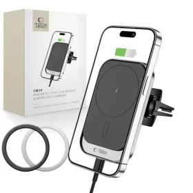   Tech-Protect CW19 15W MagSafe mágneses autós tartó töltővel