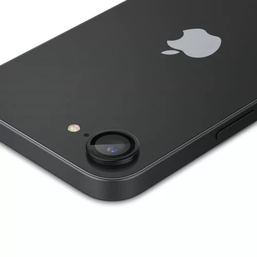 Spigen Optik Pro kameralencse-védő (2 db), Apple iPhone 16e / 17e - fekete
