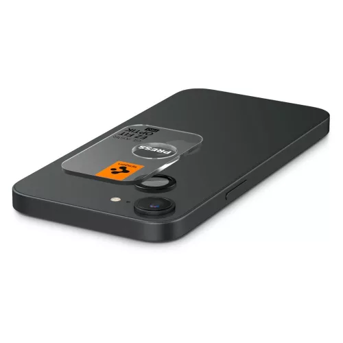 Spigen Optik Pro kameralencse-védő (2 db), Apple iPhone 16e / 17e - fekete