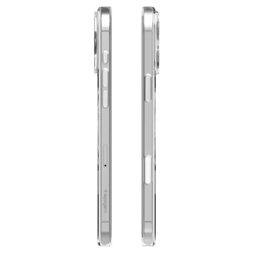 Spigen Thin Fit 'T' Mag MagSafe tok Apple iPhone 16 Pro készülékhez – Átlátszó/fehér