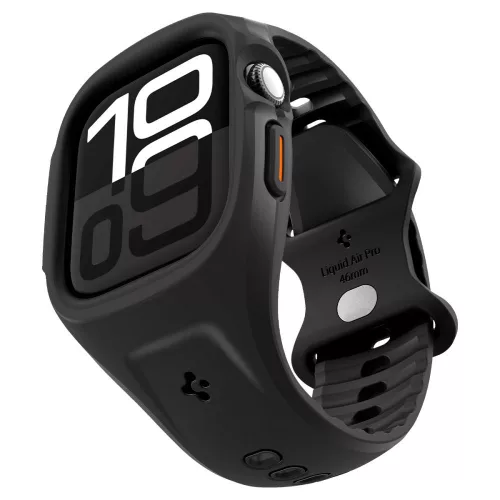 Spigen Liquid Air Pro Apple Watch 10/11 (46 mm) tok - matt fekete