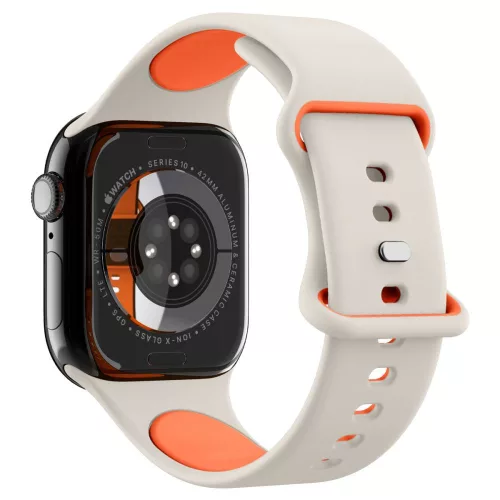 Spigen Nano Pop Apple Watch 8/9/10/11/SE (40/41/42 mm) tok - narancs/bézs