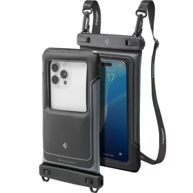 Spigen A611P univerzális vízálló tok - fekete