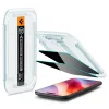 Spigen Glas.tR EZ Fit AC üvegfólia, Apple iPhone Air (2 db) - Privacy