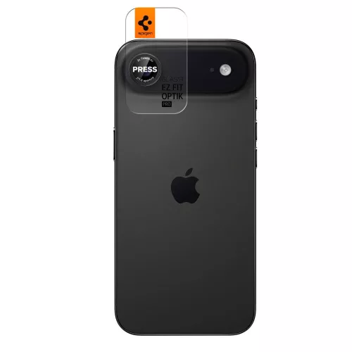 Spigen Optik Pro L-Series kameralencse-védő (2 db), Apple iPhone Air - fekete/piros