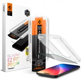   Spigen Glas.tR EZ Fit Pro AC üvegfólia, Apple iPhone Air - Privacy