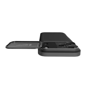   Spigen Optik Armor Mag MagSafe tok Apple iPhone 17 Pro Max készülékhez – Fekete