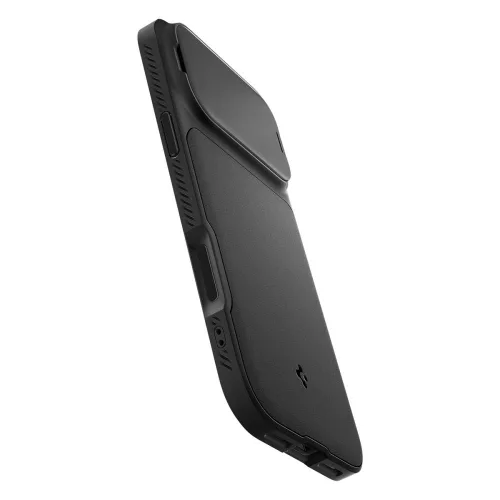 Spigen Optik Armor Mag MagSafe tok Apple iPhone 17 Pro készülékhez – Fekete