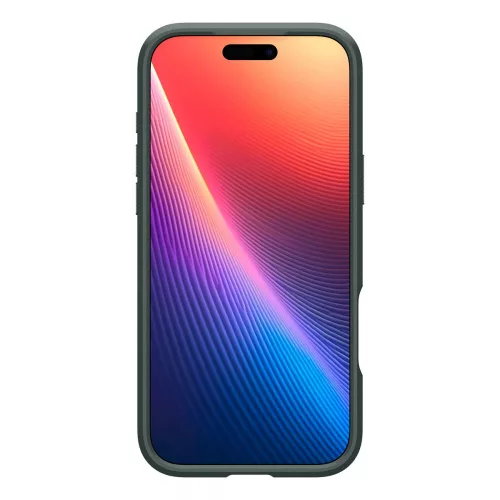 Spigen Optik Armor Mag MagSafe tok Apple iPhone 17 Pro készülékhez – Mélyzöld