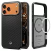 Spigen Enzo Aramid 'T' Mag MagSafe tok Apple iPhone 17 Pro készülékhez – Fekete/ezüst