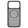 Spigen Enzo Aramid 'T' Mag MagSafe tok Apple iPhone 17 Pro készülékhez – Fekete/ezüst