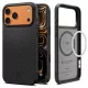 Spigen Enzo Aramid 'T' Mag MagSafe tok Apple iPhone 17 Pro készülékhez – Fekete