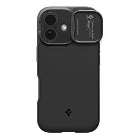   Spigen Optik Armor Mag MagSafe tok Apple iPhone 17 készülékhez – Fekete