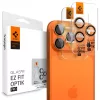 Spigen Optik Pro Glas.tR EZ Fit Apple iPhone 14 Pro készülékhez – Narancssárga
