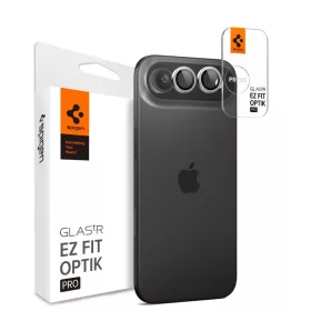   Spigen Optik Pro kameralencse-védő (2 db), Apple iPhone Air - ezüst