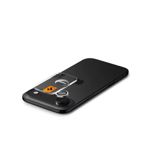 Spigen Optik Pro kameralencse-védő (2 db), Apple iPhone Air - ezüst