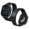 Spigen WBF0 Band Apple Watch 8/9/10/11/SE/Ultra (44/45/46/49 mm) szíj - fekete