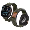 Spigen WBF0 Band Apple Watch 8/9/10/11/SE/Ultra (44/45/46/49 mm) szíj - zöld
