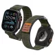 Spigen WBF0 Band Apple Watch 8/9/10/11/SE/Ultra (44/45/46/49 mm) szíj - zöld