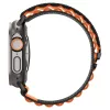 Spigen WBF1 Band Apple Watch 8/9/10/11/SE/Ultra (44/45/46/49 mm) szíj - fekete/narancs