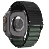 Spigen WBF1 Band Apple Watch 8/9/10/11/SE/Ultra (44/45/46/49 mm) szíj - fekete/zöld