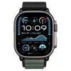 Spigen WBF1 Band Apple Watch 8/9/10/11/SE/Ultra (44/45/46/49 mm) szíj - fekete/zöld
