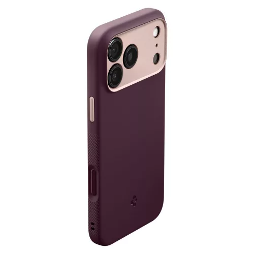 Spigen Nano Pop Mag MagSafe tok Apple iPhone 17 Pro Max készülékhez – Bordó