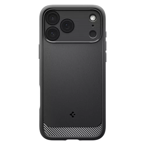 Spigen Rugged Armor Mag MagSafe tok Apple iPhone 17 Pro Max készülékhez – Matt fekete