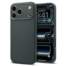   Spigen Liquid Air tok Apple iPhone 17 Pro Max készülékhez – Mélyzöld