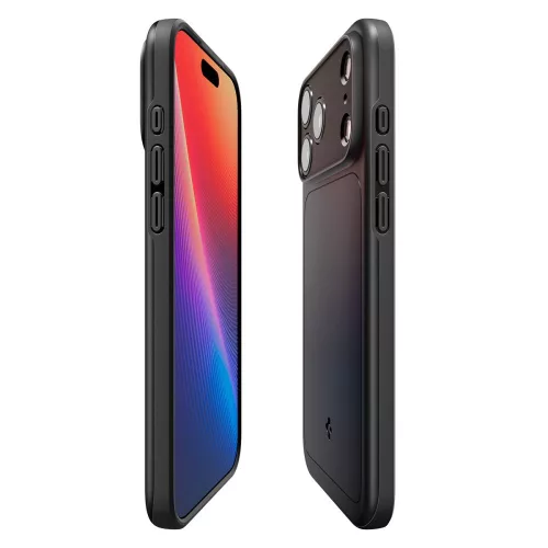 Spigen Thin Fit Mag MagSafe tok Apple iPhone 17 Pro Max készülékhez – Fekete