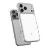 Spigen Ultra Hybrid 'T' Mag MagSafe tok Apple iPhone 17 Pro Max készülékhez – Fényes fehér