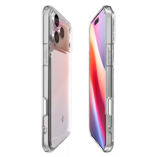 Spigen Ultra Hybrid 'T' Mag MagSafe tok Apple iPhone 17 Pro Max készülékhez – Fényes fehér
