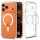 Spigen Ultra Hybrid Mag MagSafe tok Apple iPhone 17 Pro Max készülékhez – Átlátszó/fehér