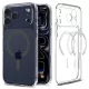 Spigen Ultra Hybrid Mag MagSafe tok Apple iPhone 17 Pro Max készülékhez – Átlátszó/szürke