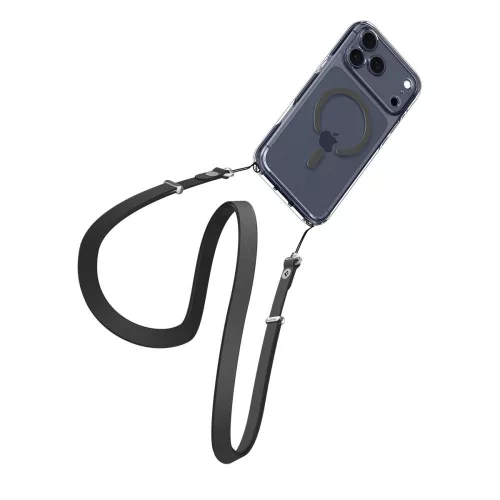 Spigen Ultra Hybrid Mag MagSafe tok Apple iPhone 17 Pro Max készülékhez – Átlátszó/szürke
