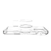 Spigen Ultra Hybrid Mag MagSafe tok Apple iPhone 17 Pro Max készülékhez – Átlátszó/arany