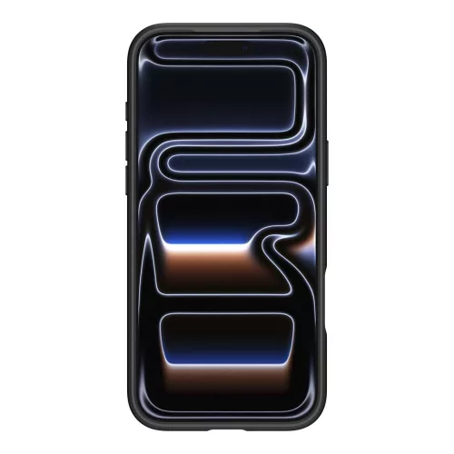 Spigen Ultra Hybrid Mag MagSafe tok Apple iPhone 17 Pro Max készülékhez – Átlátszó/matt fekete