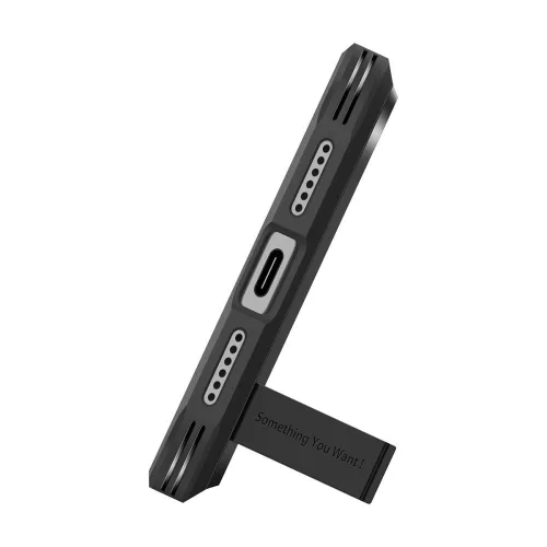 Spigen Tough Armor 'T' Mag MagSafe tok Apple iPhone 17 Pro Max készülékhez – Fekete