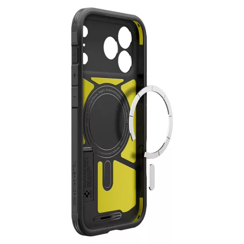 Spigen Tough Armor 'T' Mag MagSafe tok Apple iPhone 17 Pro Max készülékhez – Fekete