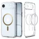 Spigen Ultra Hybrid Mag MagSafe tok, Apple iPhone Air - átlátszó/arany