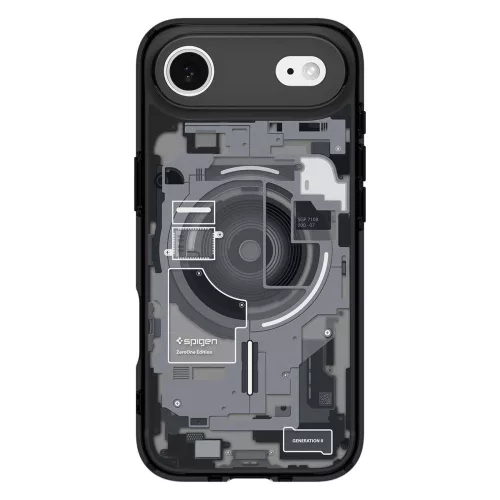 Spigen Ultra Hybrid Mag MagSafe tok, Apple iPhone Air - Zero One fekete