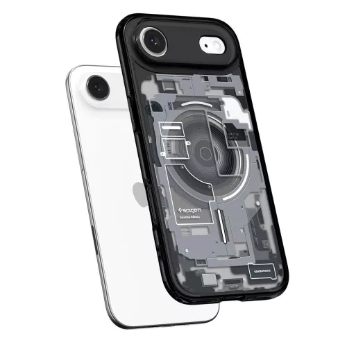 Spigen Ultra Hybrid Mag MagSafe tok, Apple iPhone Air - Zero One fekete