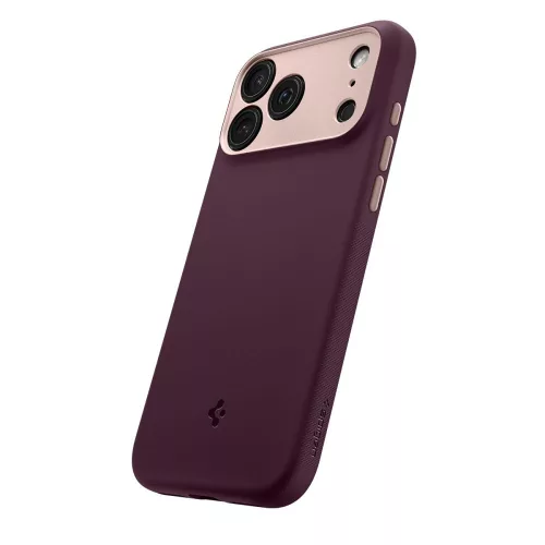 Spigen Nano Pop Mag MagSafe tok Apple iPhone 17 Pro készülékhez – Bordó