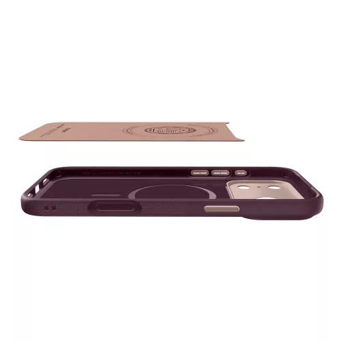 Spigen Nano Pop Mag MagSafe tok Apple iPhone 17 Pro készülékhez – Bordó