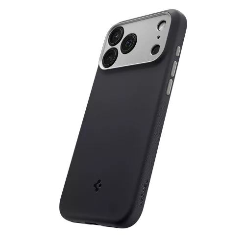 Spigen Nano Pop Mag MagSafe tok Apple iPhone 17 Pro készülékhez – Fekete szezám