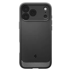   Spigen Rugged Armor Mag MagSafe tok Apple iPhone 17 Pro készülékhez – Matt fekete