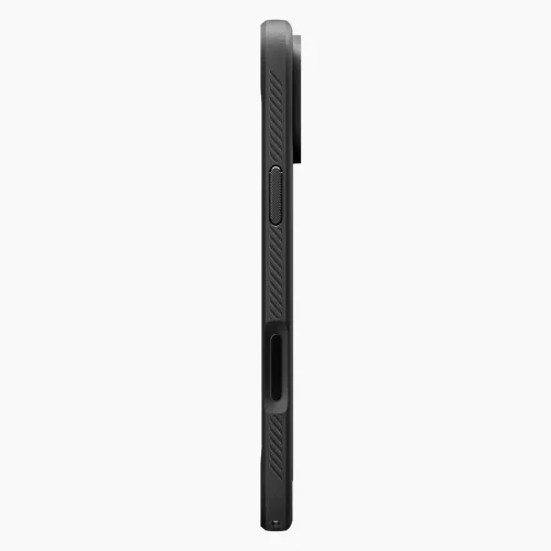 Spigen Rugged Armor Mag MagSafe tok Apple iPhone 17 Pro készülékhez – Matt fekete