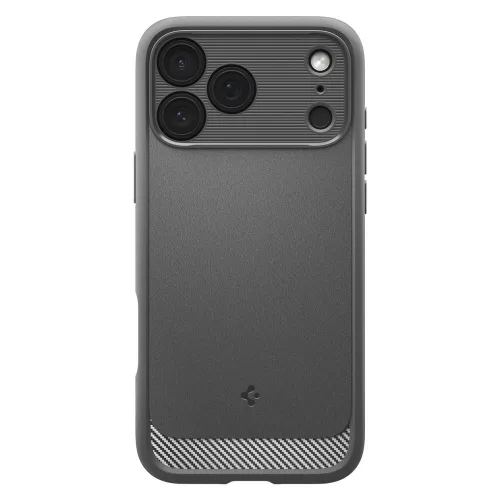 Spigen Rugged Armor Mag MagSafe tok Apple iPhone 17 Pro készülékhez – Szürke